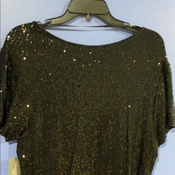 Victoria’s Secret Full Sequins XS Black Mini Dress - Picture 8 of 10